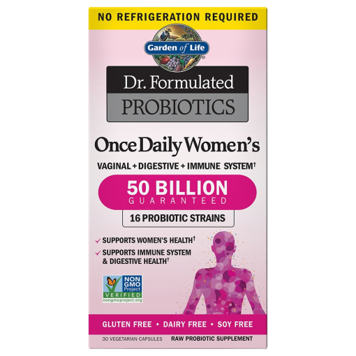 Probiotici Dr. Formulated per donne, da assumere una volta al giorno - 30 capsule vegetali