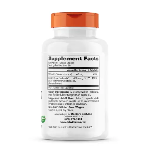 400 mcg - 90 gélules végétales