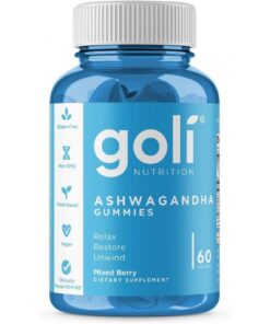 GOLI NUTRITION Ashwagandha KSM-66 Gummies (60 gummies)