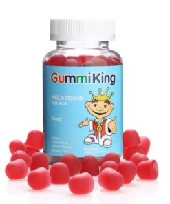 GUMMIKING Melatonin for Kids (60 gummies)