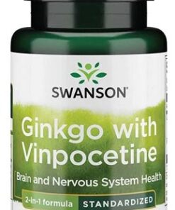 Ginkgo with Vinpocetine Standardized - 60 caps