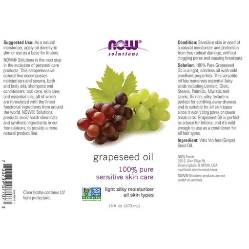 Grapeseed Oil – 473 ml - Image 2