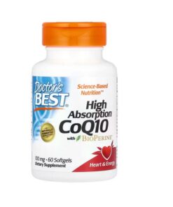High Absorption CoQ10 with BioPerine