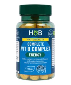 High Strength Complete Vit B Complex - 120 tabs