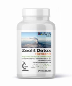 JAVIA Zeolit Detox + Bentonit (240 kaps.)