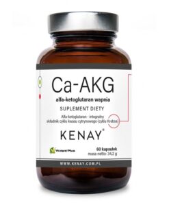 KENAY Ca-AKG calcium alpha-ketoglutarate (60 caps)
