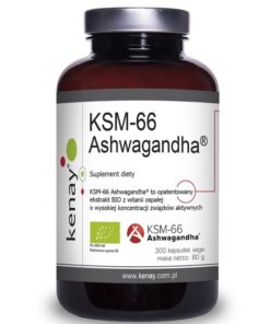 KENAY Organic Ashwagandha KSM-66 (300 caps)