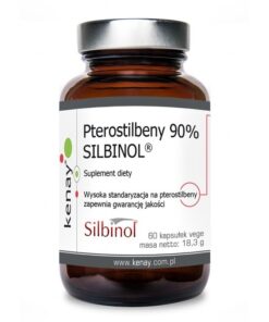 KENAY Pterostilbene 90% SILBINOL (60 caps)