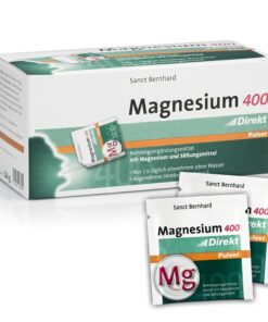 KRAUTERHAUS SANCT BERNHARD Magnesium 400 Direct Powder (60 pcs)