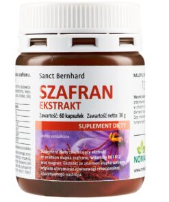 KRAUTERHAUS SANCT BERNHARD Saffron Nerve Capsules (60 caps)