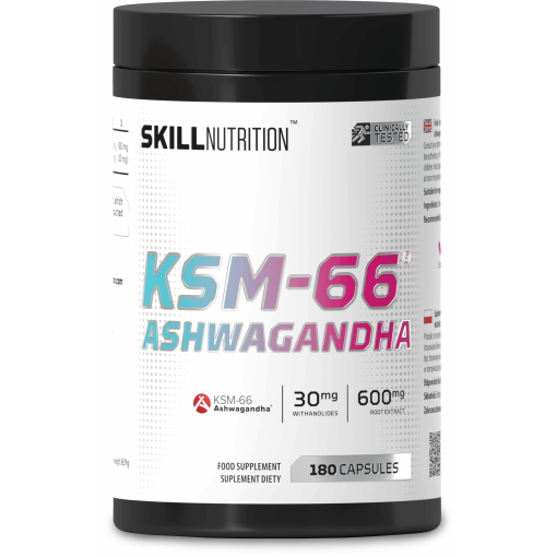 KSM-66 Ashwagandha - 180 gélules végétaliennes