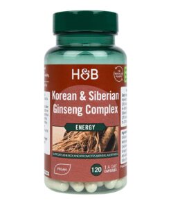 Korean & Siberian Ginseng Complex - 120 vcaps