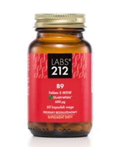 LABS212 B9 Folate 5-MTHF (60 vcaps)