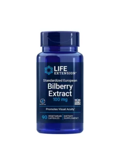 Life Extension - Standardized European Bilberry Extract (90 Veg Capsules)