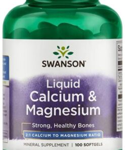 Liquid Calcium & Magnesium - 100 softgels