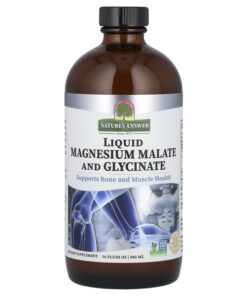 Liquid Magnesium Malate and Glycinate - 480 ml.