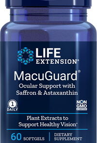 MacuGuard Ocular Support with Saffron & Astaxanthin - 60 softgels