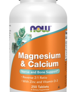 Magnesium & Calcium with Zinc and Vitamin D3 - 250 tablets