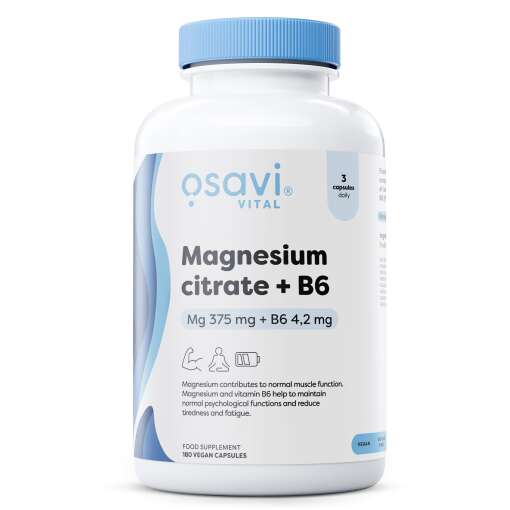 Citrate de magnésium + vitamine B6