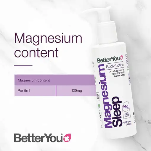 BetterYou Magnesium Sleep Mineral Lotion – 180ml – Image 2