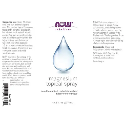 Magnesium Topical Spray – 237 ml - Image 2