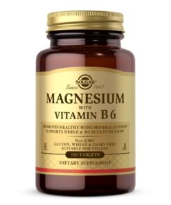 Magnesium med B6-vitamin - 100 tabletter