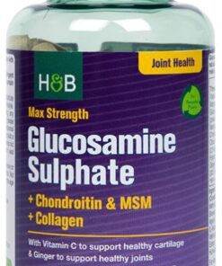 Max Strength Glucosamine Sulphate + Chondroitin & MSM + Collagen - 90 tablets