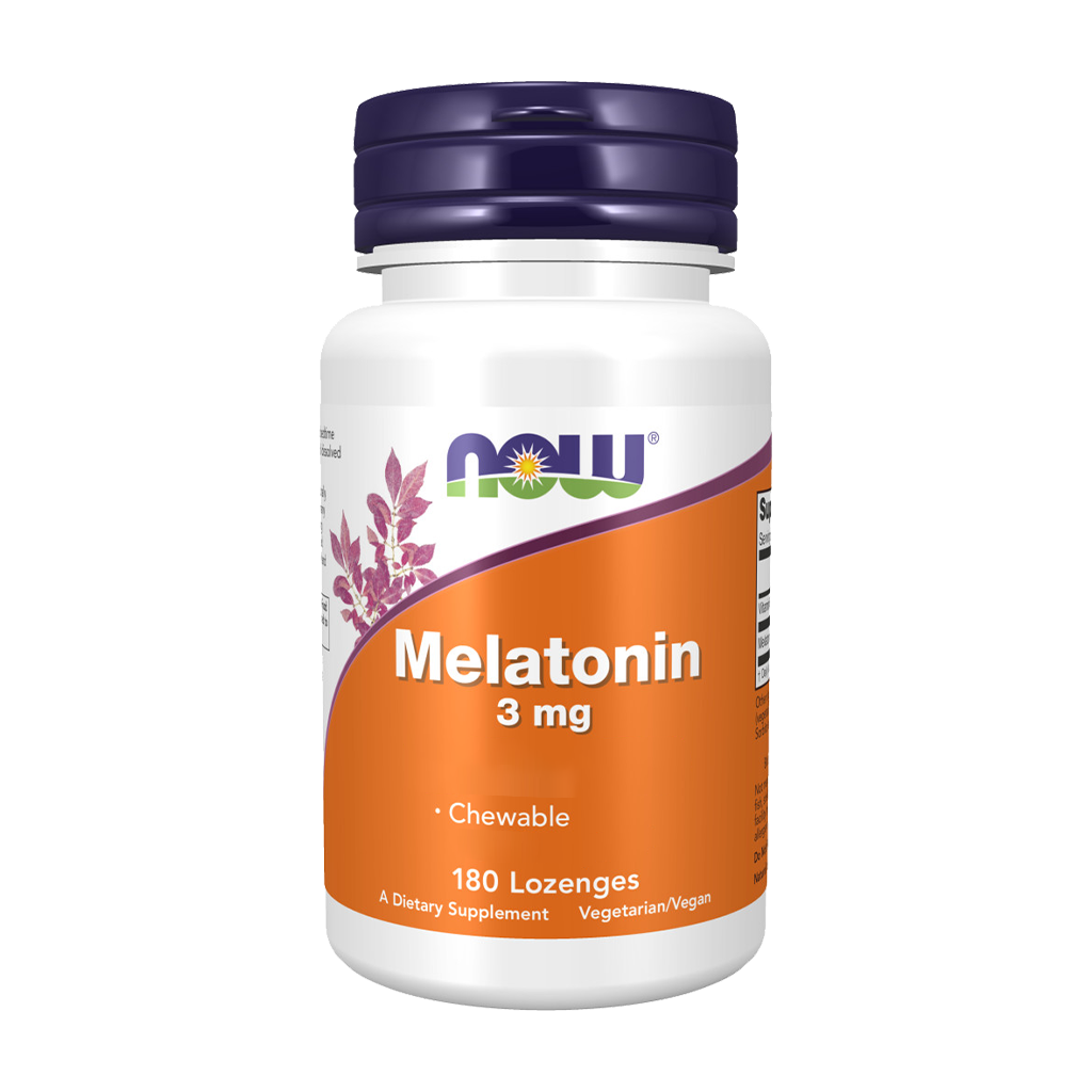Melatonin Chewable, 3mg - 180 lozenges – Bild 4