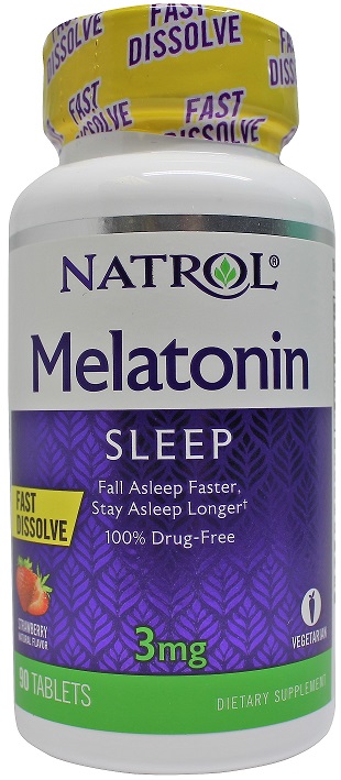 Melatonin Fast Dissolve, 3mg – 90 Compresse - immagine 3