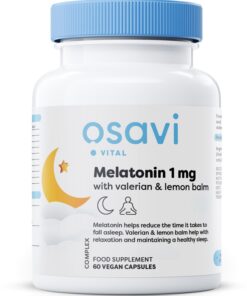 Melatonin with Valerian & Lemon Balm