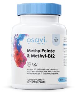 MethylFolate & Methyl-B12 - 60 vegan caps