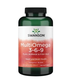 MultiOmega 3-6-9 - Oli di lino, borragine e pesce - 120 capsule molli