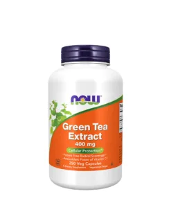NOW Green Tea Extract 400 mg (250 Veg Capsules)