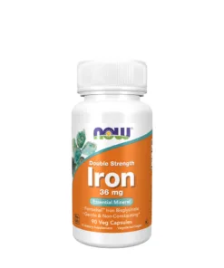 NOW Iron 36 mg Ferrochel(R) (90 Capsules)
