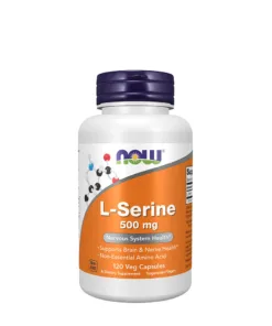 NOW L-Serine 500 mg (120 Capsules)