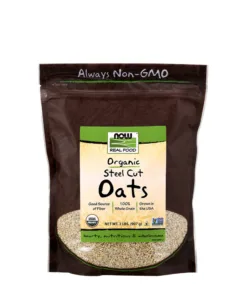 NOW Steel Cut Oats Organic (2 lbs)