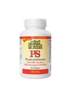 Natural Factors PS PHOSPHATIDYLSERINE 100 MG  (60 Softgels)