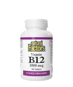 Natural Factors Vitamin B12 1000 mcg (90 Tablets)
