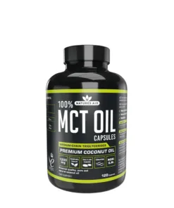Natures Aid MCT Oil Capsules (120 Capsules)