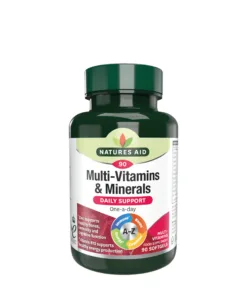 Natures Aid Multi-Vitamins & Minerals (with Iron) (90 Softgels)