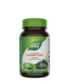 Natures Way Activated Charcoal (100 Capsules)