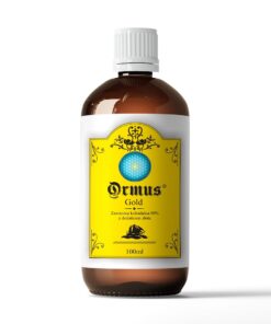 ORMUS ORME Gold - Pierwiastki życia 90%  Złoto Srebro  Platyna Rod Chrom (100 ml)