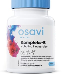 OSAVI B-Complex with choline & inositol (60 vcaps)