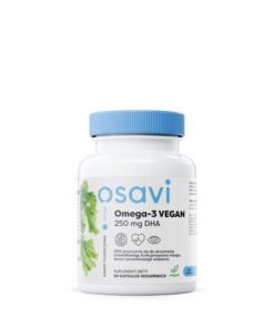 OSAVI Omega-3 VEGAN 250 mg DHA (60 vcaps)