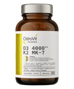 OSTROVIT Pharma D3 4000 K2 MK-7 (90 tabs)