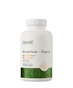 Ostrovit Bromelain + Papain 100% Vege (100 Capsules)