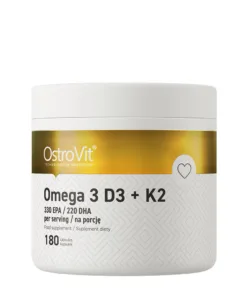 Ostrovit Omega 3 D3+K2 (180 Capsules)