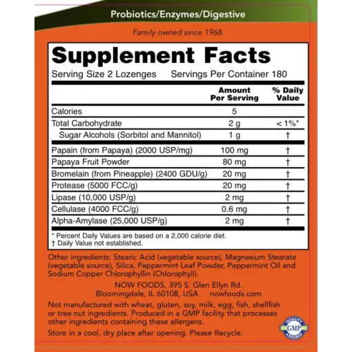 Chewable - 360 lozenges
