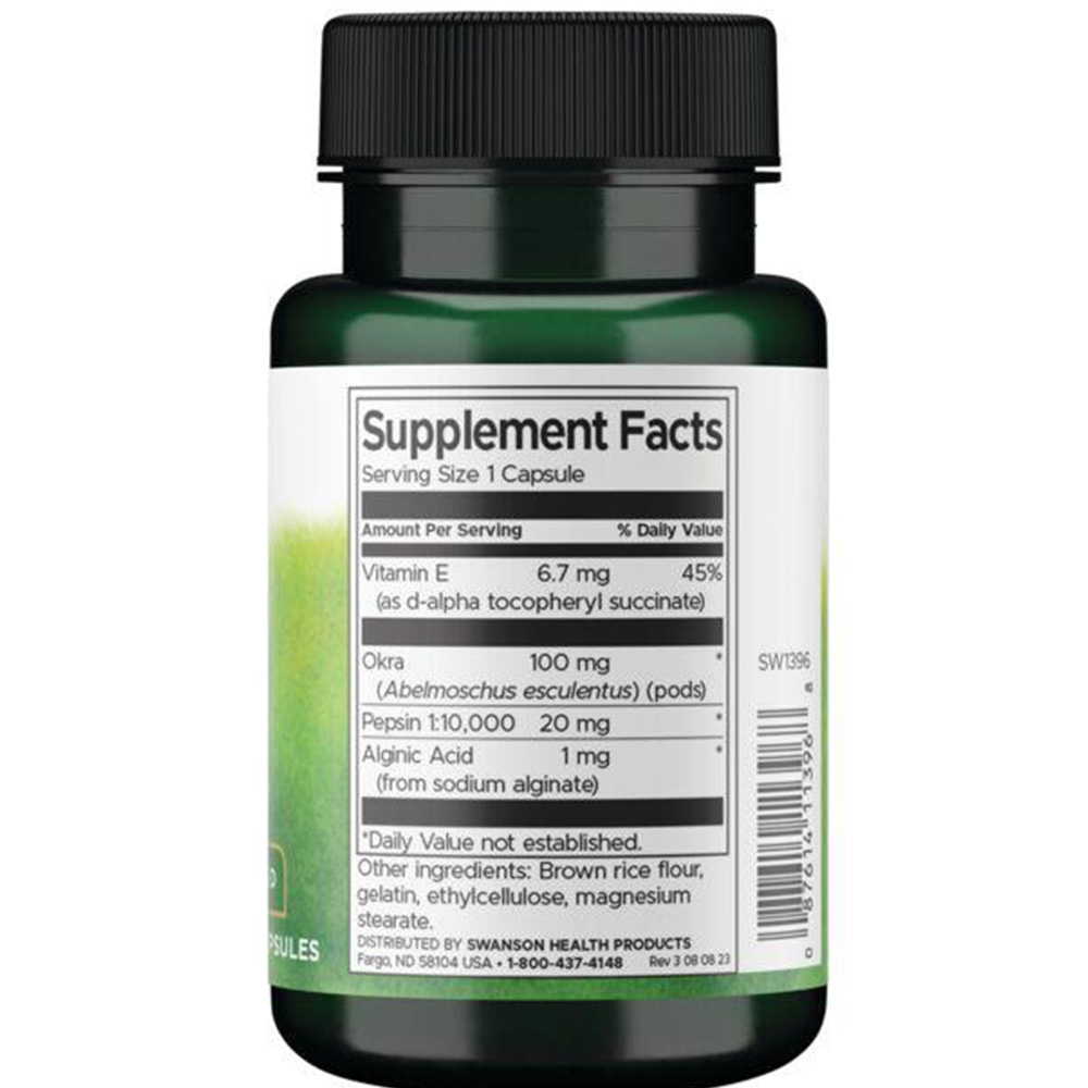Pepsin & Okra - 90 caps – Bild 3
