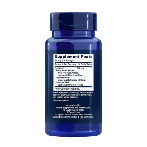 ProstaPollen Triple Strength – Life Extension | 30 Softgels - Image 2